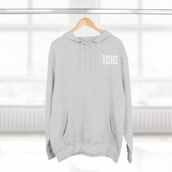 Three-Panel Fleece Hoodie - Image 4