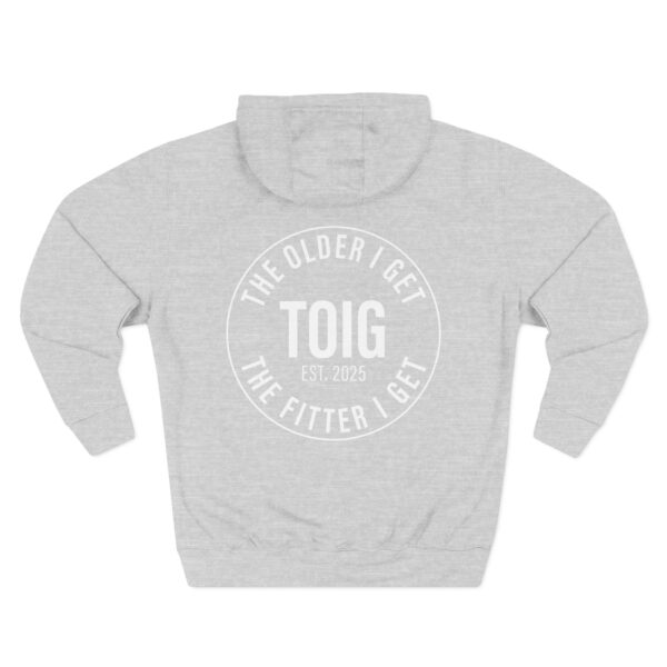 Three-Panel Fleece Hoodie - Image 2