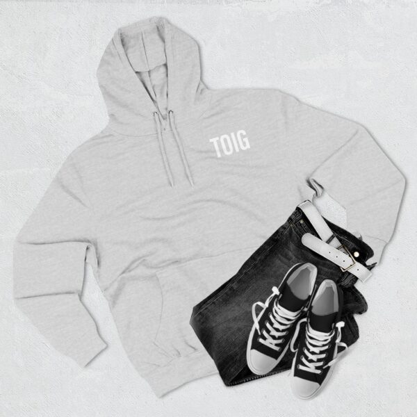 Three-Panel Fleece Hoodie - Image 3