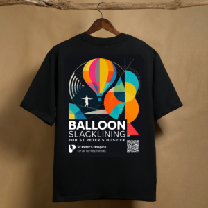 Balloon Stacklining Graphic Tee - Geometric