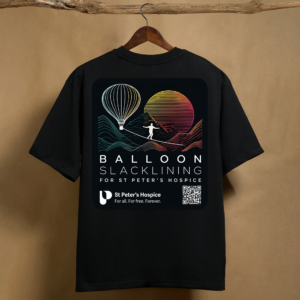 Balloon Stacklining Graphic Tee - Line